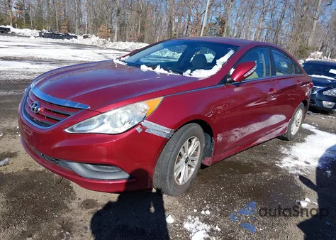 2014 Hyundai Sonata Gls из США, поврежденный, VIN 5NPEB4AC7EH811627
